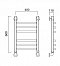 Полотенцесушитель водяной Aquanerzh лесенка дуга-групповая 60x40 - 2 изображение