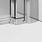 Душевой уголок Radaway Nes KDJ II 120х100 см правый, стекло прозрачное, профиль хром - 6 изображение