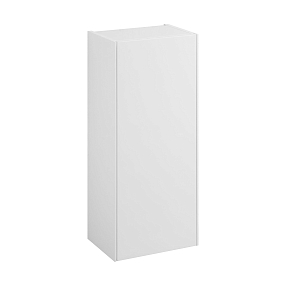 Шкаф навесной Aquaton Асти белый матовый, белый глянец 1A262903AX2B0