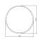 Зеркало Azario Ренуар 77 см ФР-00002443 черный - изображение 6