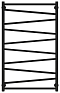 Полотенцесушитель водяной Сунержа Сирокко 100х60 см 31-0253-1060 матовый черный - изображение 2
