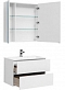 Комплект мебели для ванной Aquanet Алвита 80 белый - 4 изображение