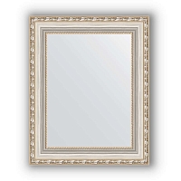 Зеркало в багетной раме Evoform Definite BY 3014 42 x 52 см, Версаль серебро