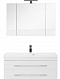 Комплект мебели для ванной Aquanet Нота 100 белый зеркало камерино - изображение 3