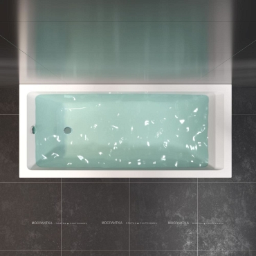 Акриловая ванна 170х75 см Am.Pm Gem W93A-170-075W-A белая - 8 изображение