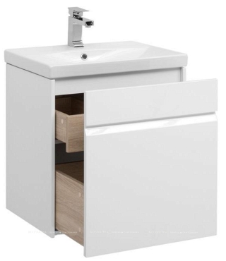 Комплект мебели для ванной Aquanet Палермо 60 белый - 5 изображение