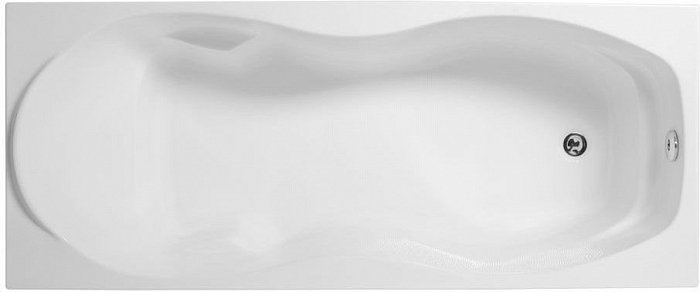 Акриловая ванна Aquanet Tessa 170х70 см 00243485 глянцевый белый