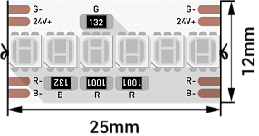Светодиодная лента DesignLed DSG8A240-24-RGB-33