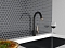 Смеситель для кухонной мойки GPD Gildo Colored MTE165-S-R матовый черный / розовое золото - 8 изображение