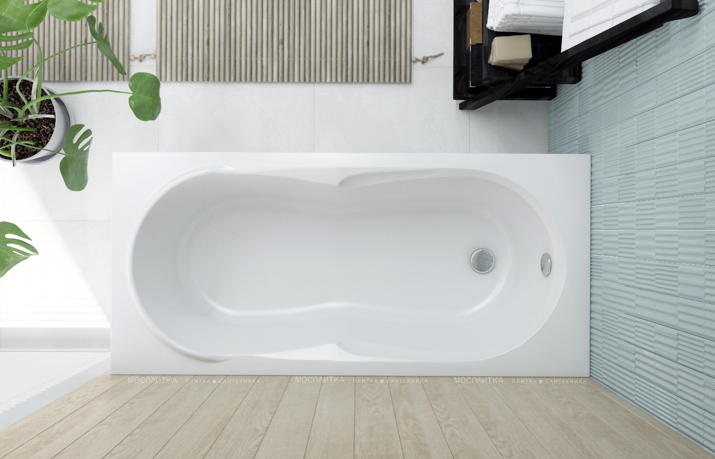 Акриловая ванна Lavinia Boho Easter Pro, 150x70, S2-37060050 - изображение 4