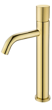 Смеситель Boheme Stick 122-GG.2 для раковины, gold touch gold