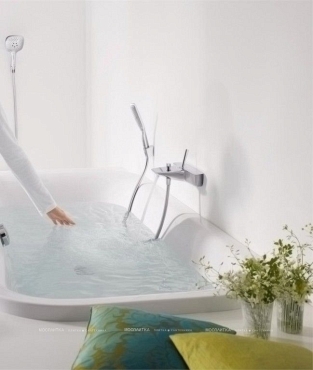 Смеситель для ванны с душем Hansgrohe PuraVida 15472000 - 2 изображение
