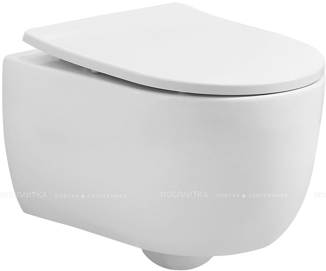 Крышка-сиденье Art&Max Rimini AM2031SC для унитаза с микролифтом, белый - изображение 2