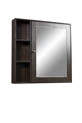 Зеркальный шкаф Stella Polar Монтоне 80 SP-00000158 80 см, венге