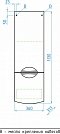 Шкаф-пенал Style Line Жасмин-2 36 Люкс, белый - 7 изображение