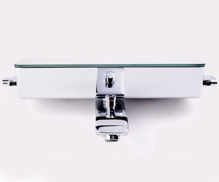 Термостат для ванны с душем Hansgrohe Ecostat Select 13141000 хром - 2 изображение