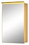 Зеркальный шкаф De Aqua Алюминиум 50 золото, фацет - 3 изображение