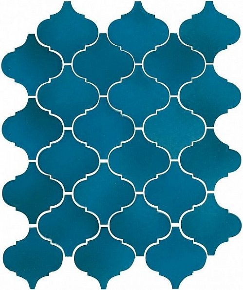 Керамическая плитка Kerama Marazzi Плитка Арабески Майолика синий 26х30