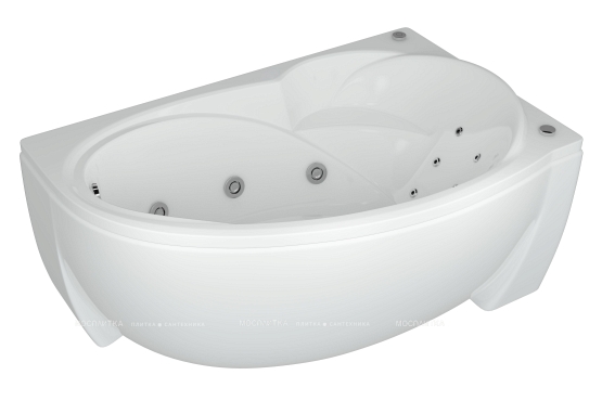Акриловая ванна Aquatek Бетта 170 см R на объемном каркасе - 3 изображение