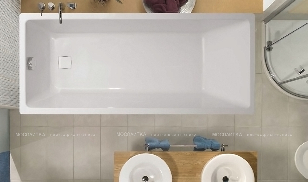 Акриловая ванна Vagnerplast CAVALLO 170x75 - изображение 3