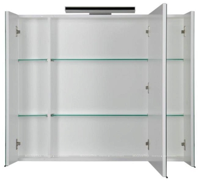 Зеркальный шкаф Aquanet Франка 105 белый - 6 изображение