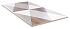 Керамическая плитка Creto Плитка Mountain caramel 25х50 - изображение 4