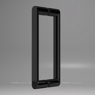 Душевая дверь Vincea Dice 160, черный, стекло прозрачное VDS-4D160CLB - 2 изображение