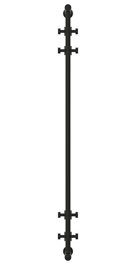 Полотенцесушитель водяной Сунержа Хорда 120х9,8 см 31-4124-1200 матовый черный