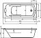 Акриловая ванна Riho Virgo 170 см - изображение 5