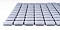 Коврик для ванной Ridder Nevis, 54x0,8, белый, 6108201 - 4 изображение