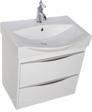 Комплект мебели для ванной Aquanet Франка 65 белый - 8 изображение
