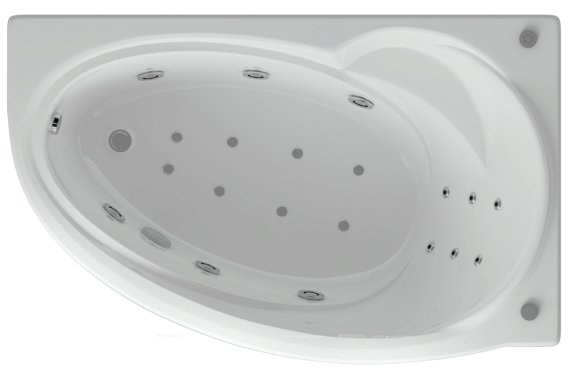 Акриловая ванна Aquatek Бетта 150 см R на сборно-разборном каркасе - изображение 2