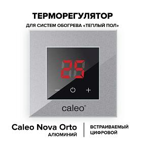Терморегулятор CALEO NOVA встраиваемый цифровой, 3,5 кВт, алюминий