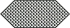 Керамическая плитка Kerama Marazzi Декор Келуш 3 черно-белый 14х34 