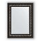 Зеркало в багетной раме Evoform Exclusive BY 1125 55 x 75 см, черный артдеко 