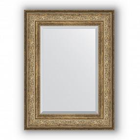 Зеркало в багетной раме Evoform Exclusive BY 3399 60 x 80 см, виньетка античная бронза