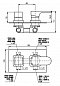 Смеситель для ванны и душа скрытого монтажа Rav-Slezak Yukon YU186CB, хром/белый - 2 изображение
