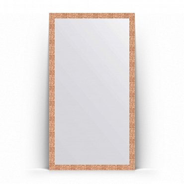 Зеркало в багетной раме Evoform Definite Floor BY 6016 108 x 197 см, соты медь