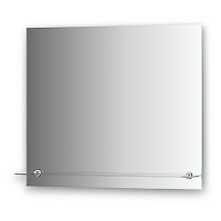 Зеркало с полочкой Evoform Attractive, BY 0515, с фацетом 5 мм, 70 x 60 см