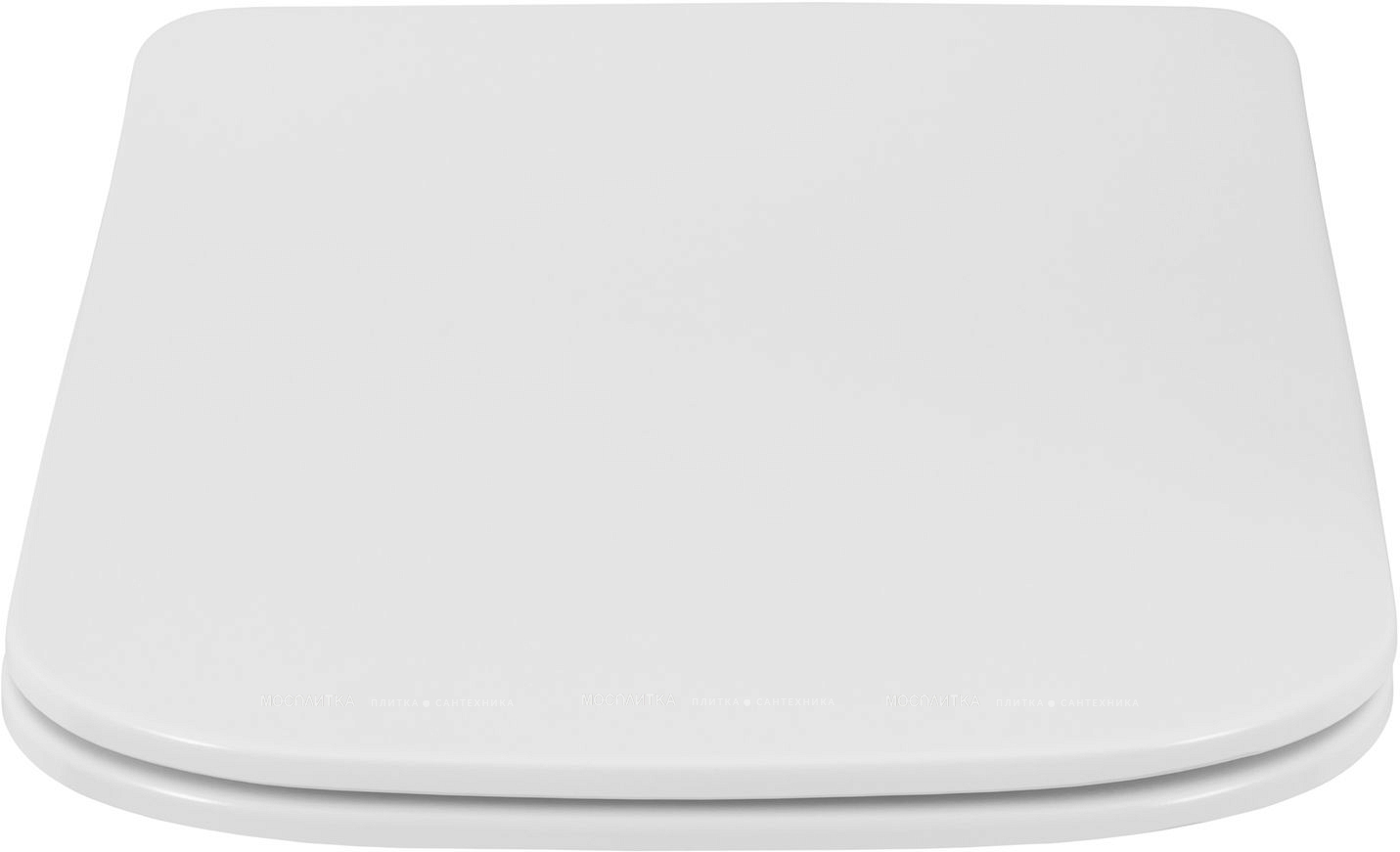 Унитаз подвесной безободковый Creto Logan L4 1004-001-L2W с крышкой-сиденьем микролифт, белый - изображение 12