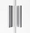 Душевой уголок Am.Pm Gem 90х90 см W90G-403-090MT прозрачное стекло, профиль хром - 9 изображение