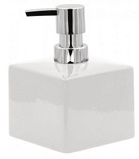 Дозатор для жидкого мыла Ridder Cube 2135501, белый
