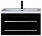 Комплект мебели для ванной Aquanet Верона 75 New черный зеркало камерино - 4 изображение