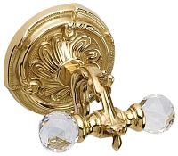 Крючок Art&Max Barocco Crystal AM-1784-Do-Ant-С, античное золото