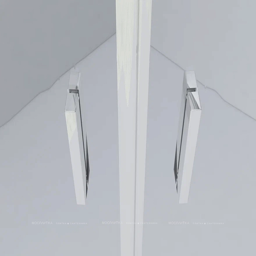 Душевой уголок Vincea Garda VSS-1G100CL 100x100 см хром, стекло прозрачное - 6 изображение