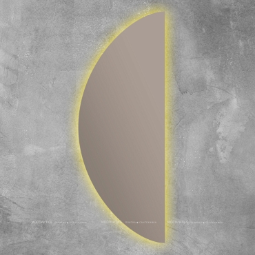 Зеркало дополнительное Cezares 30 см 45031 с подсветкой - 4 изображение