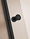 Душевая дверь Cezares Eco 60х190 см ECO-O-B-1-60-C-NERO профиль черный, стекло прозрачное - 3 изображение