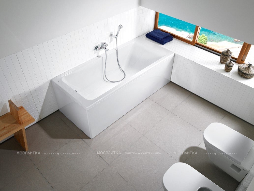 Акриловая ванна Roca Easy 150x70 см ZRU9302904 - изображение 8