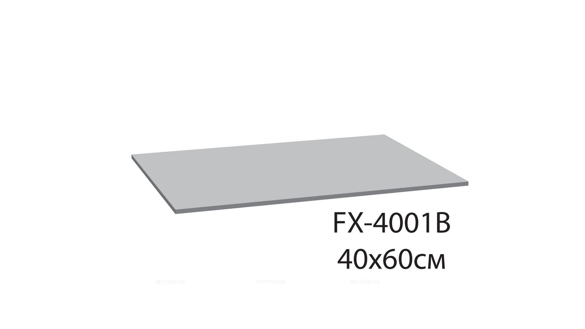 Коврик для ванной Fixsen Soft, розовый, 1-ый 40х60 см, FX-4001B - изображение 2