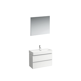 Шкаф-зеркало Laufen Frame25 4.0847.1.900.145.1 60 L стекло с белым напылением